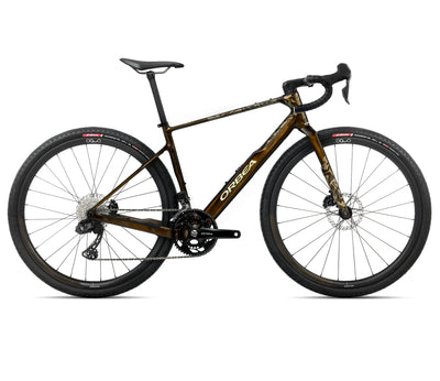 2026 Orbea Terra M20I Team Gravel Bike In Caramel Carbon View