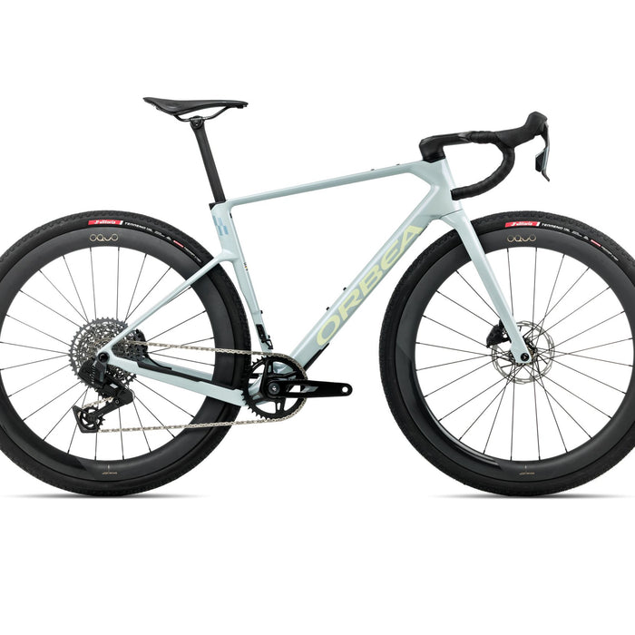 2026 Orbea Terra Race M31E Ltd 1X Gravel Bike In Frozen Concrete