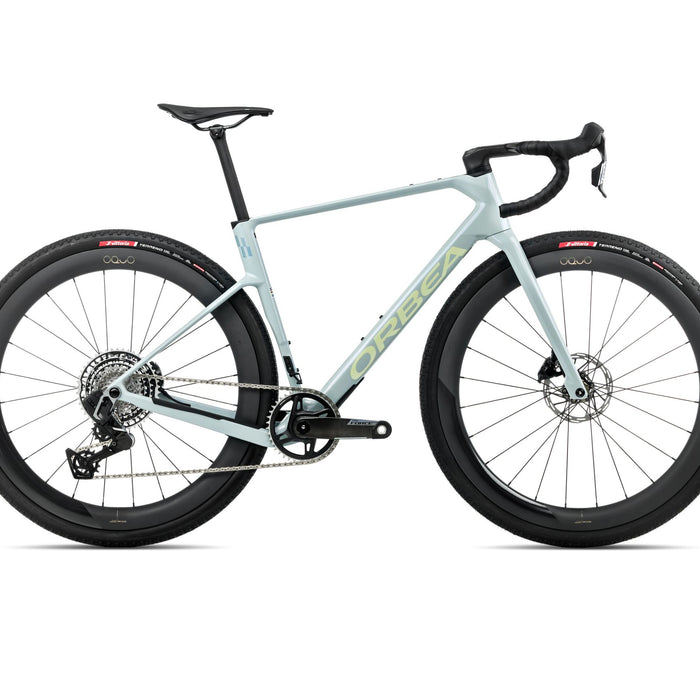 2026 Orbea Terra Race M21E Ltd 1X Gravel Bike In Frozen Concrete
