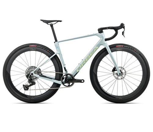 2026 Orbea Terra Race M21E Ltd 1X Gravel Bike In Frozen Concrete