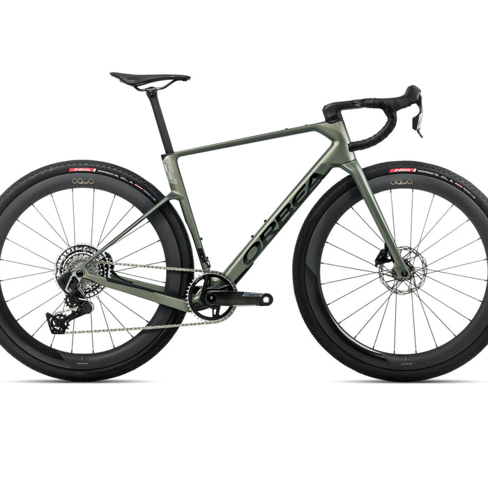 2026 Orbea Terra Race M21E Ltd 1X Gravel Bike In Spaceship Green