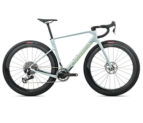 2026 Orbea Terra Race M11E Ltd 1X Gravel Bike In Frozen Concrete