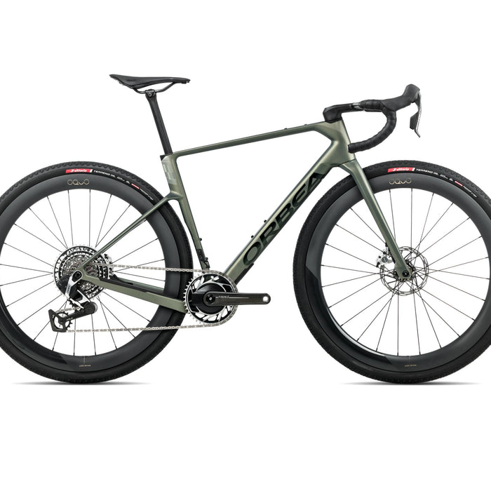 2026 Orbea Terra Race M11E Ltd 1X Gravel Bike In Spaceship Green