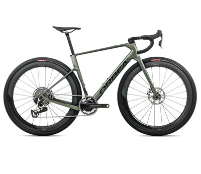 2026 Orbea Terra Race M11E Ltd 1X Gravel Bike In Spaceship Green