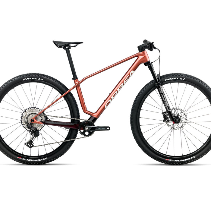 2026 Orbea Alma M30 Carbon Hardtail Mountain Bike In Mars Red