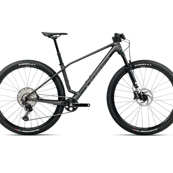 2026 Orbea Alma M20 Carbon Hardtail Mountain Bike In Diamond Carbon View