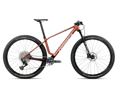 2026 Orbea Alma M-Pro Carbon Hardtail Mountain Bike In Mars Red