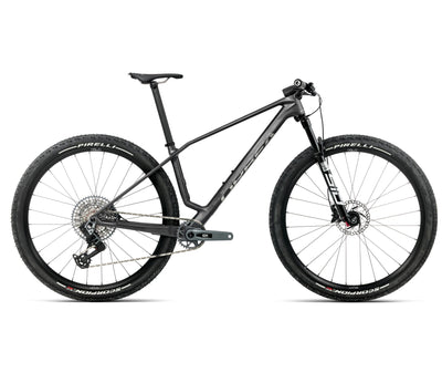 2026 Orbea Alma M-Pro Carbon Hardtail Mountain Bike In Diamond Carbon View