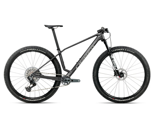2026 Orbea Alma M-Pro Carbon Hardtail Mountain Bike In Diamond Carbon View