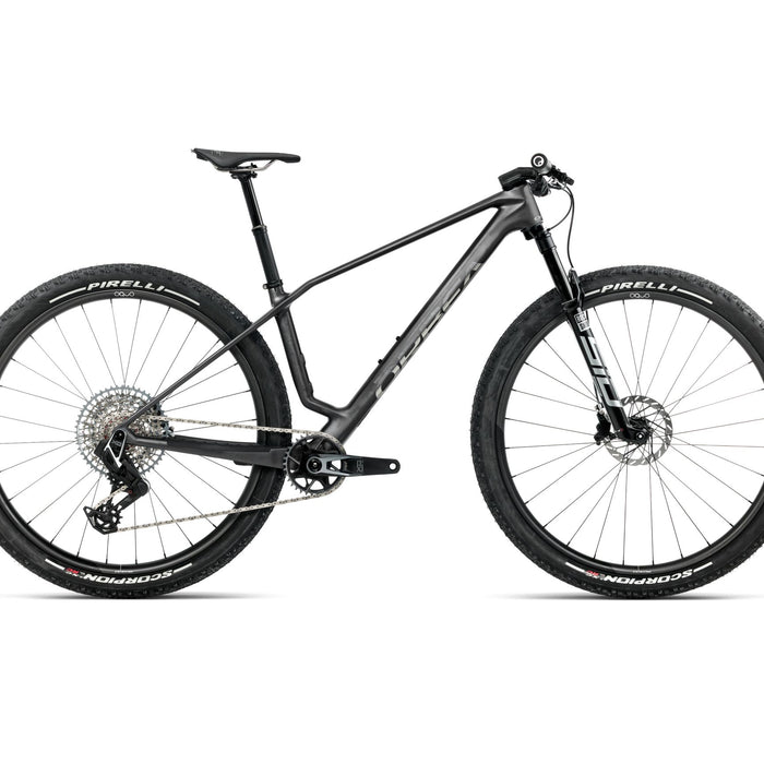 2026 Orbea Alma M-Team Axs Carbon Hardtail Mountain Bike In Diamond Carbon View