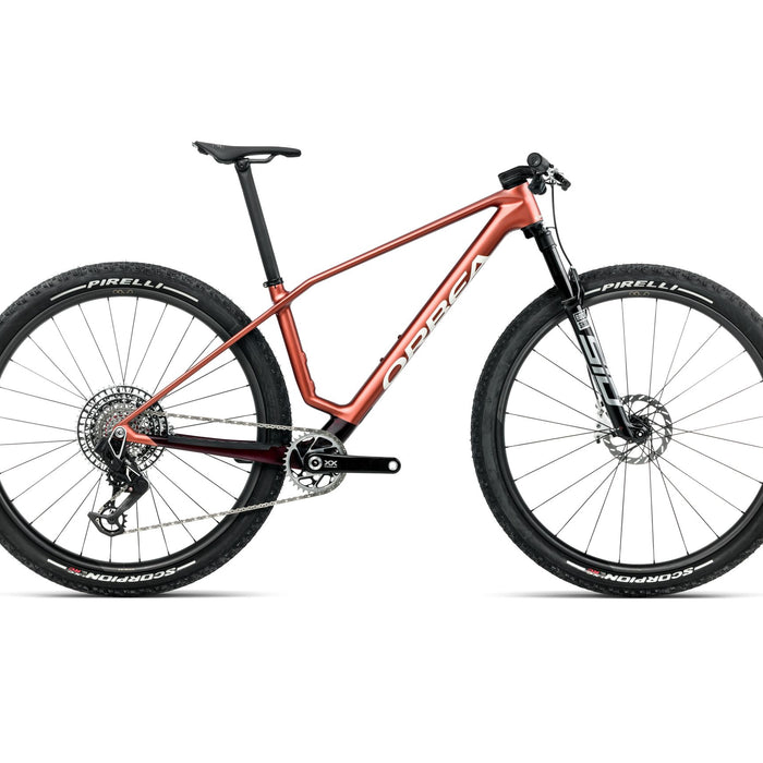 2026 Orbea Alma M-Ltd Carbon Hardtail Mountain Bike In Mars Red
