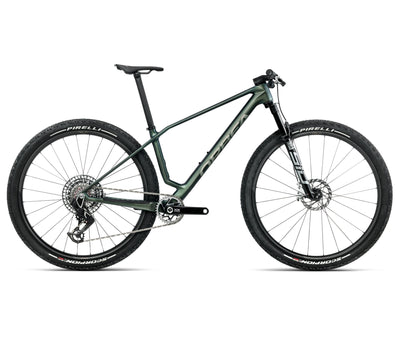 2026 Orbea Alma M-Ltd Carbon Hardtail Mountain Bike In Seaweed Carbon View