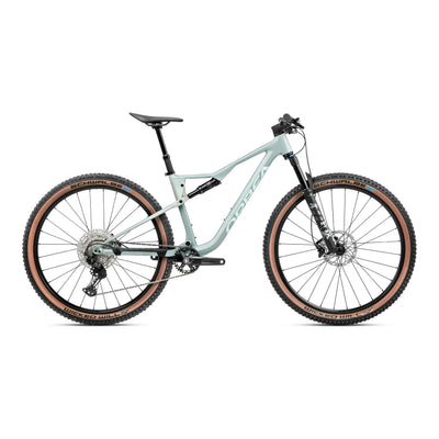Orbea OIZ H10 Mountain Bike in Blue Stone - Metallic Blue Stone (Gloss), side view