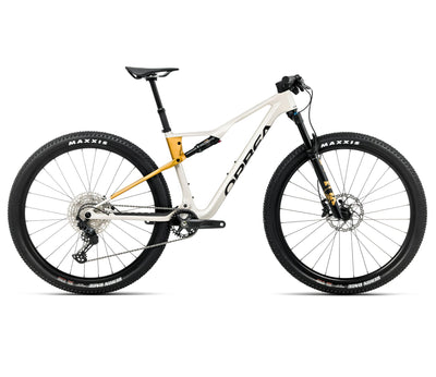 2026 Orbea Oiz M30 Carbon Full Suspension Mountain Bike In Ivory White