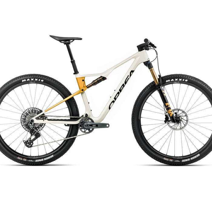 2026 Orbea Oiz M10 Axs Carbon Full Suspension Mountain Bike In Ivory White