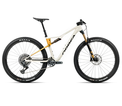 2026 Orbea Oiz M10 Axs Carbon Full Suspension Mountain Bike In Ivory White