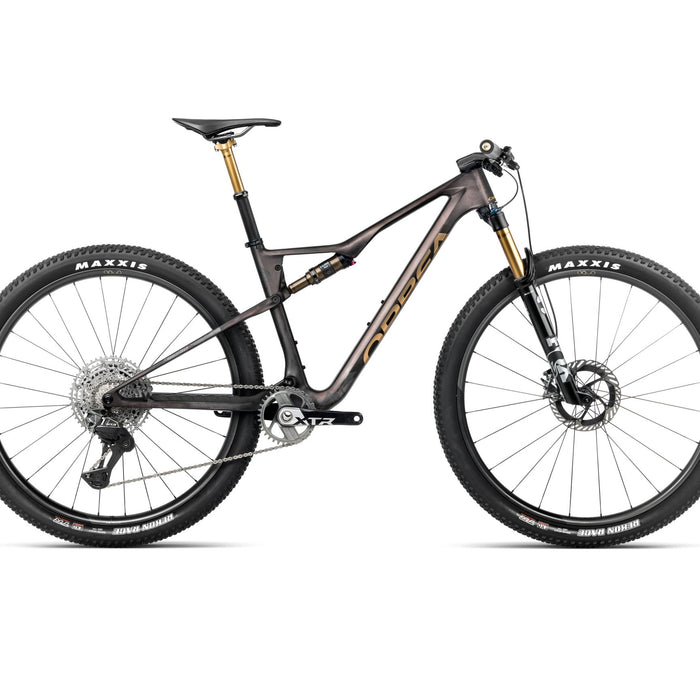 2026 Orbea Oiz M-Team Factory Carbon Full Suspension Mountain Bike In Cosmic Carbon View