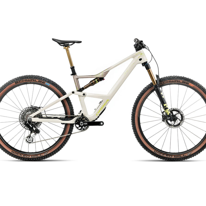 2026 Orbea Occam Sl M-Ltd Full Suspension Mountain Bike In Ivory White