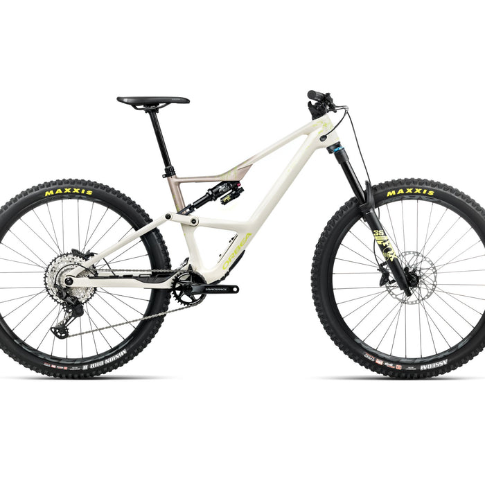 2026 Orbea Occam Lt M30 Full Suspension Mountain Bike In Ivory White