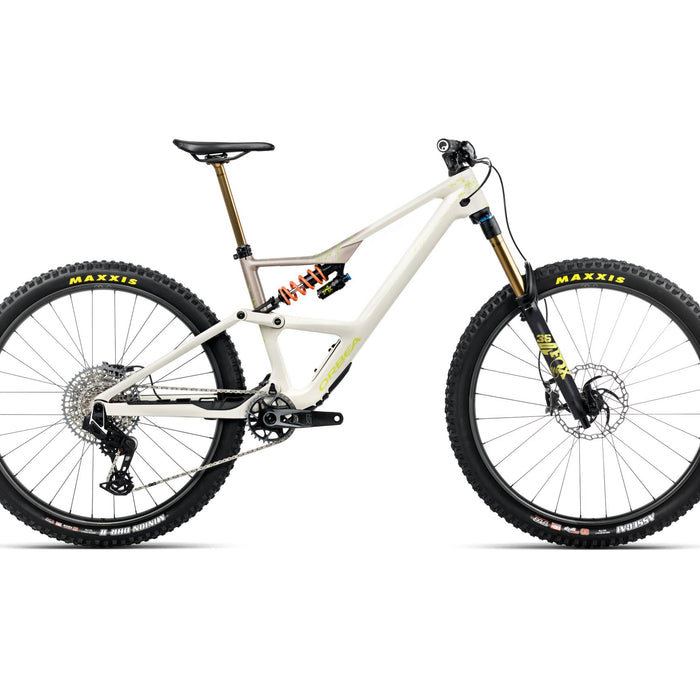 2026 Orbea Occam Lt M-Team Full Suspension Mountain Bike In Ivory White