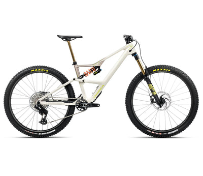 2026 Orbea Occam Lt M-Team Full Suspension Mountain Bike In Ivory White