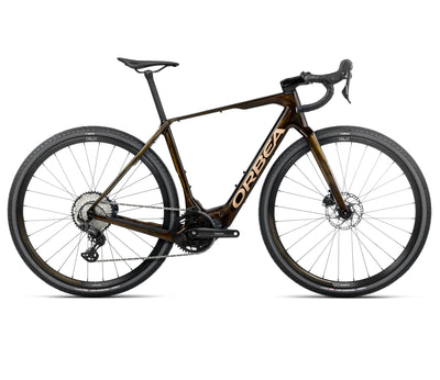 2026 Orbea Denna M30
 Electric Gravel Bike In Caramel Carbon View