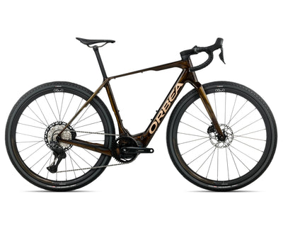 2026 Orbea Denna M20I
 Electric Gravel Bike In Caramel Carbon View