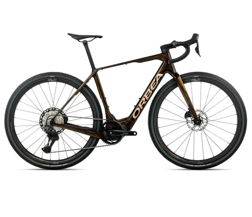 2026 Orbea Denna M20I
 Electric Gravel Bike In Caramel Carbon View