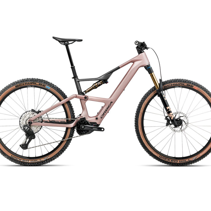 2026 Orbea Rise Sl M10 630W Electric Mountain Bike In Desert Rose