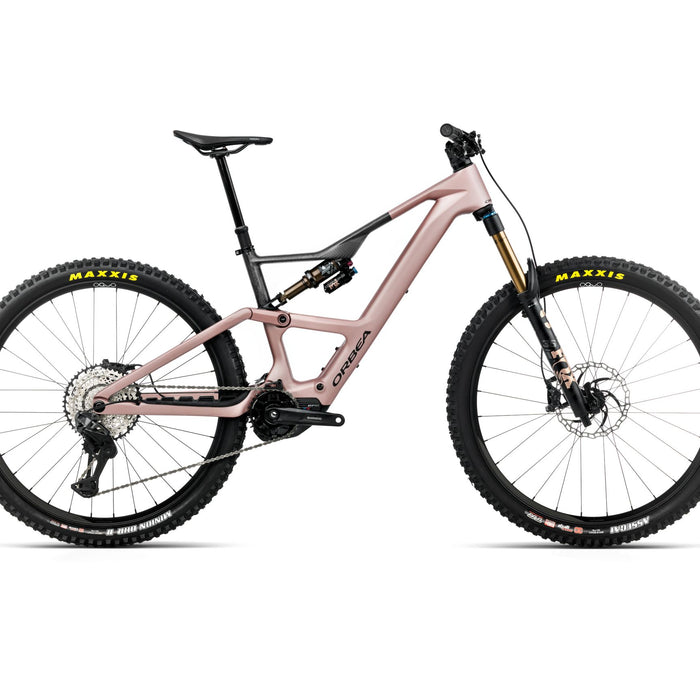 2026 Orbea Rise Lt M10 420W Electric Mountain Bike In Desert Rose