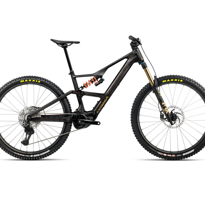 2026 Orbea Rise Lt M-Team 420W Electric Mountain Bike In Cosmic Carbon View