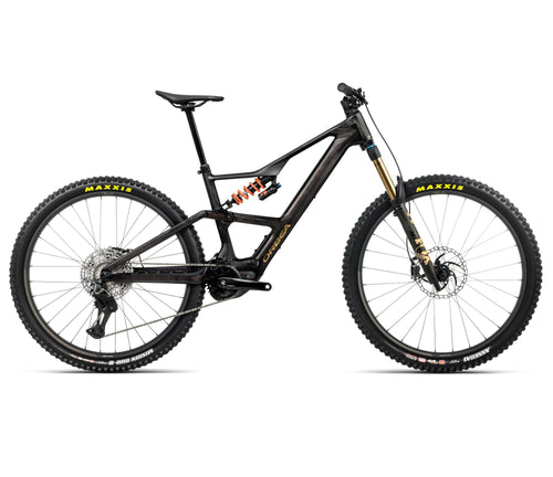 2026 Orbea Rise Lt M-Team 420W Electric Mountain Bike In Cosmic Carbon View