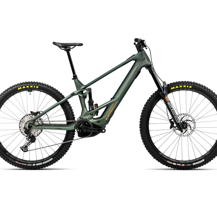 2026 Orbea Wild/M M20 Electric Mountain Bike In Seaweed Carbon View