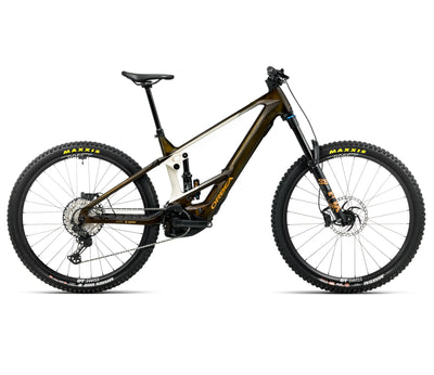 2026 Orbea Wild/M M10 Electric Mountain Bike In Caramel Carbon View