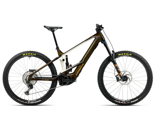 2026 Orbea Wild/M M10 Electric Mountain Bike In Caramel Carbon View