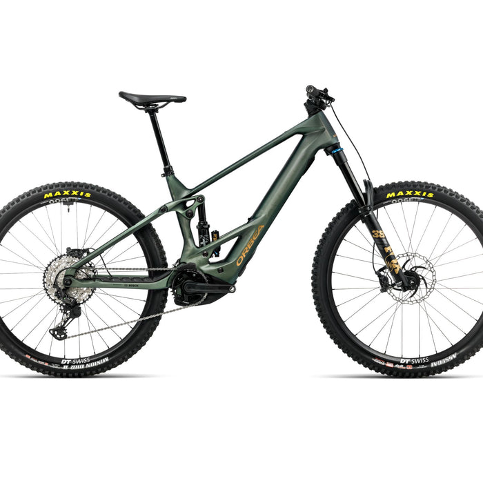 2026 Orbea Wild/M M10 Electric Mountain Bike In Seaweed Carbon View