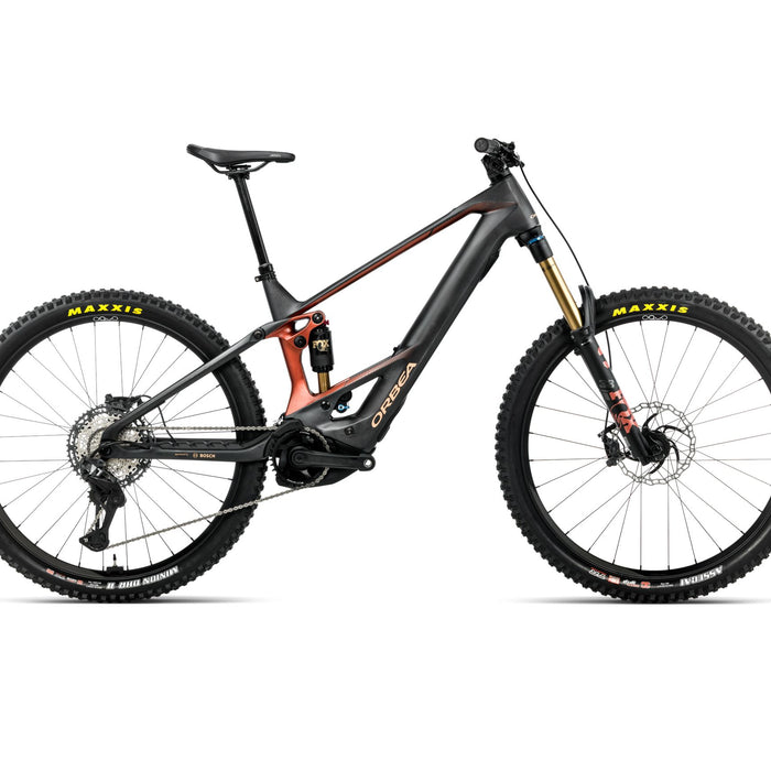 2026 Orbea Wild M-Team Electric Mountain Bike In Diamond Carbon View