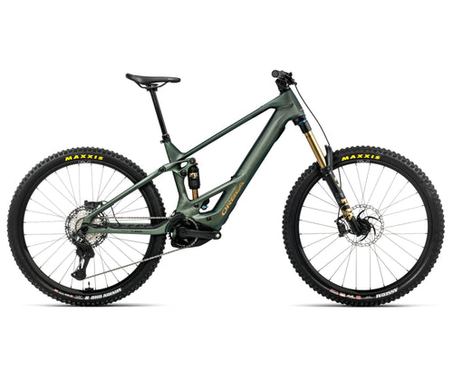 2026 Orbea Wild/M M-Team Electric Mountain Bike In Seaweed Carbon View