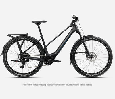 2026 Orbea Kemen Adv 30 Mid Electric Hybrid Bike In Diamond Black