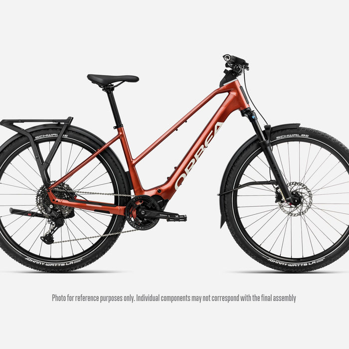 2026 Orbea Kemen Adv 20 Mid Electric Hybrid Bike In Mars Red