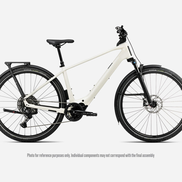 2026 Orbea Kemen Tour 10 Electric Hybrid Bike In Ivory White