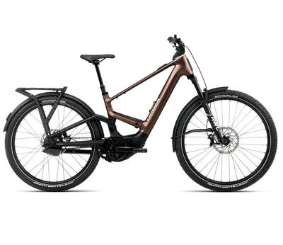2026 Orbea Muga 10 Electric Hybrid Bike In Metallic Rust