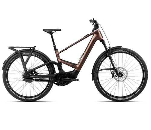 2026 Orbea Muga 10 Electric Hybrid Bike In Metallic Rust