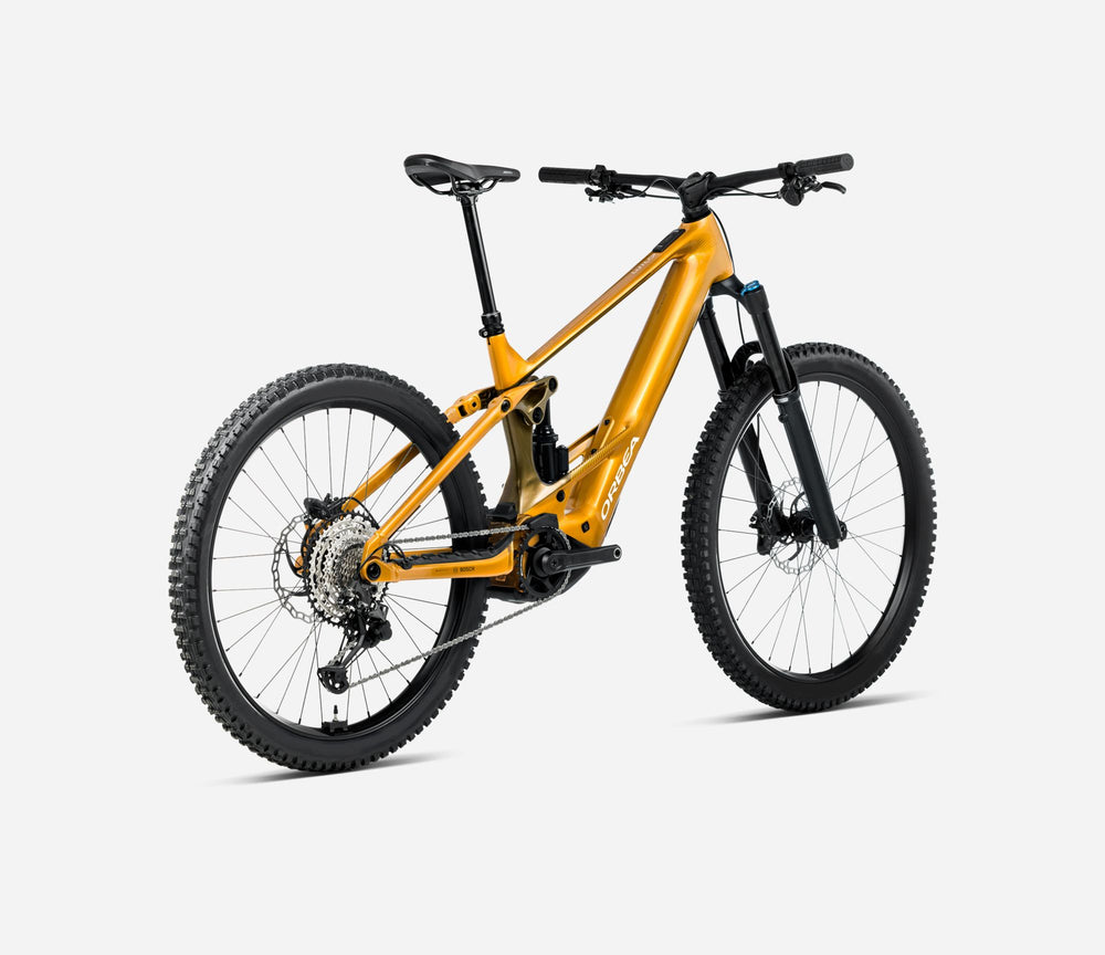 2026 Orbea Wild H20 Mullet Electric Mountain Bike In Bumblebee Yellow