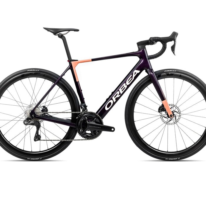 2026 Orbea Gain M20I
 Carbon Electric Road Bike In Purple Carbon View