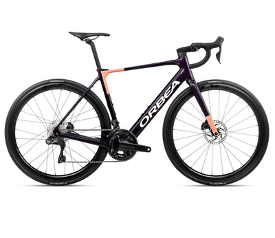 2026 Orbea Gain M20I
 Carbon Electric Road Bike In Purple Carbon View