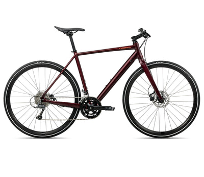 2026 Orbea Vector 30 Hybrid Bike In Metallic Burgundy Red