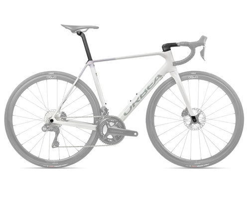 2026 Orbea Orca Omr Carbon Road Bike In Iris White