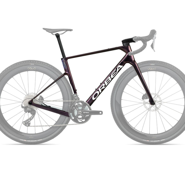 2026 Orbea Terra Race Carbon Gravel Bike In Sunset Carbon View