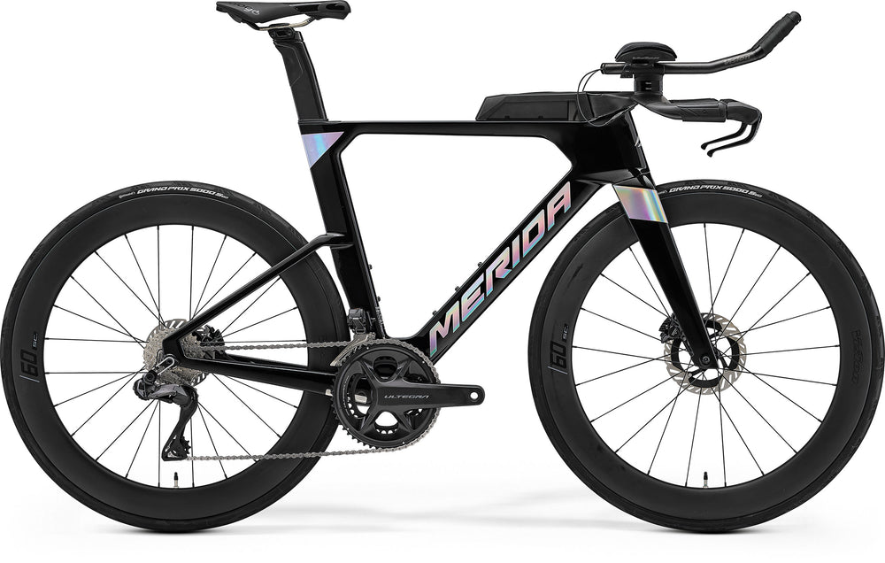 2026 Merida Time Warp Tri Limited Road Bike in Black